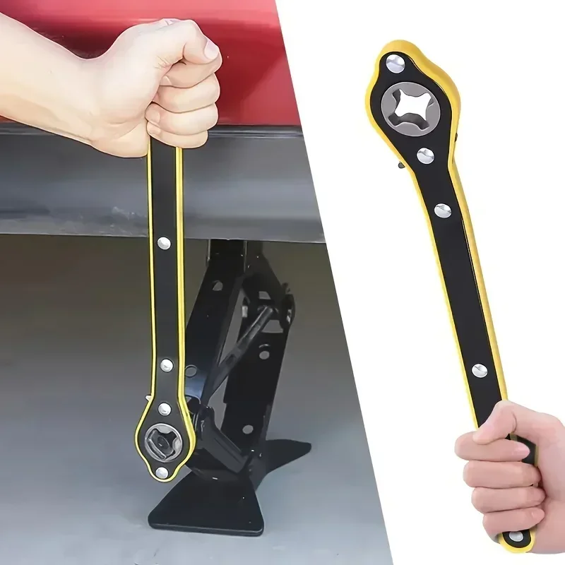 car save effort jack ratchet wrench cross type steel hand repair tool garage tire wheel lug handle automotive motorcycle tool car save effort jack ratchet wrench cross type steel hand repair tool garage tire wheel lug handle automotive motorcycle tool