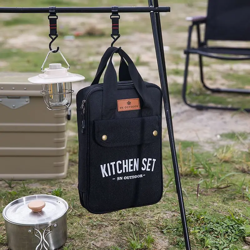 outdoor camping kitchenware 8 piece set comes with a full set of thickened cookware storage kit cutlery camping supplies tools outdoor camping kitchenware 8 piece set comes with a full set of thickened cookware storage kit cutlery camping supplies tools
